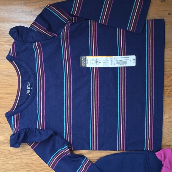 OKIE DOKIE BRAND TODDLER GIRLS BUNDLE OF 3 TOPS SIZE 3T - Picture 6 of 16